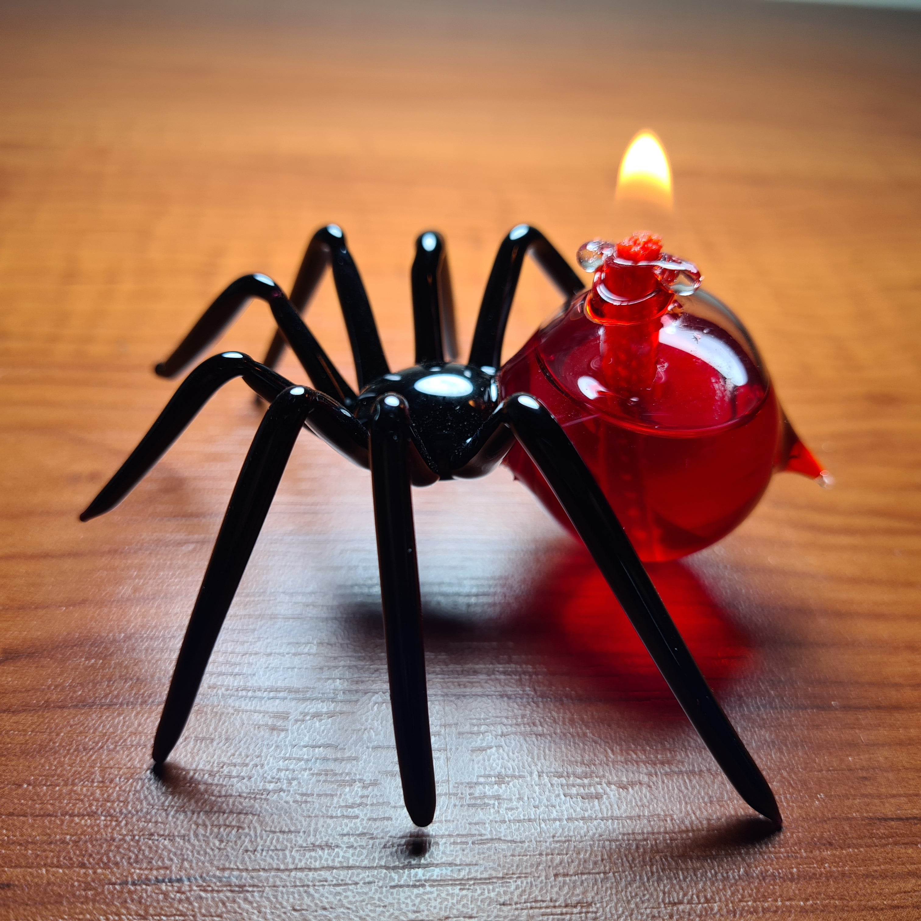 Handmade Spider Oil Lamps