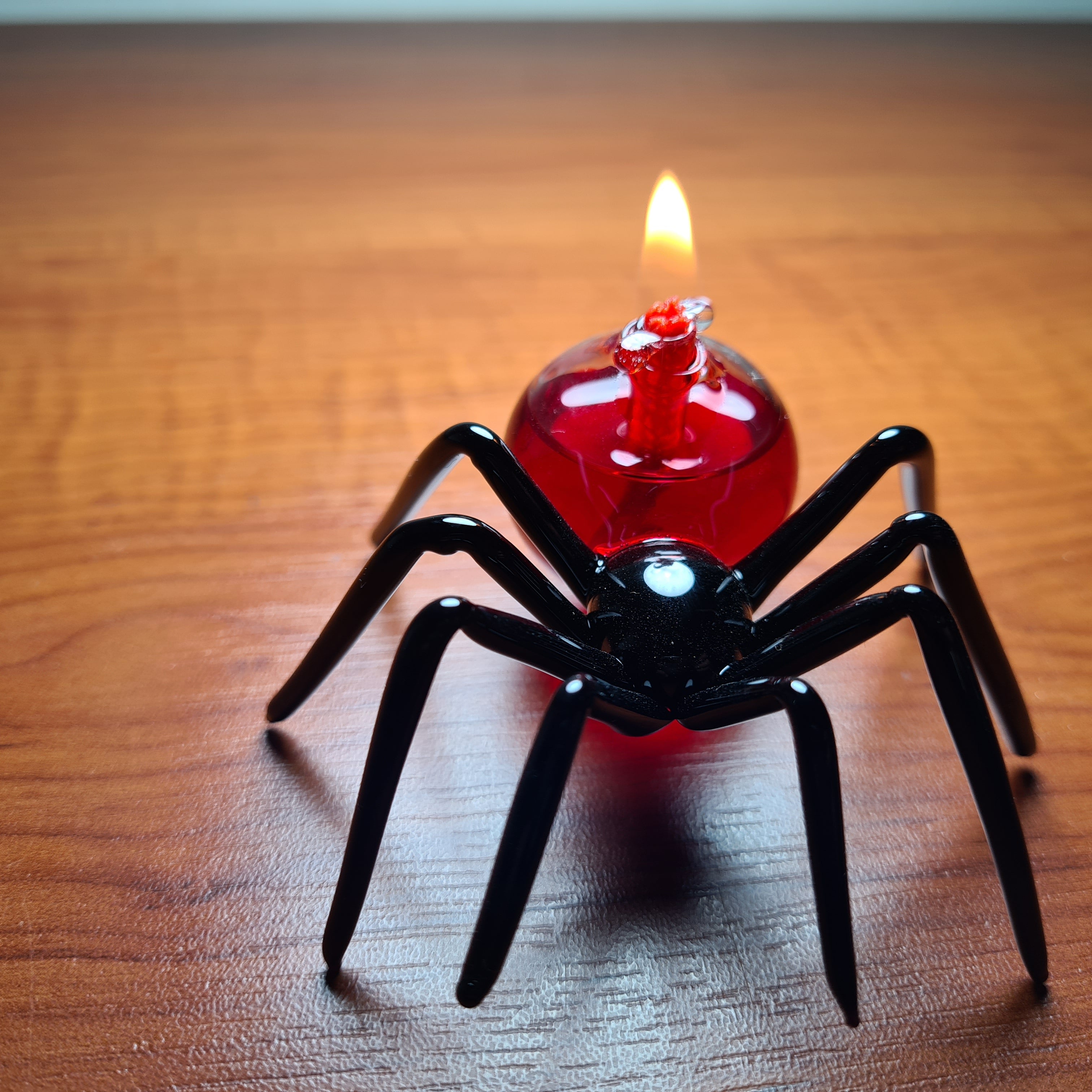 Handmade Spider Oil Lamps