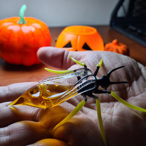 Handmade Spider Oil Lamps