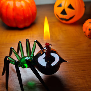 Handmade Spider Oil Lamps