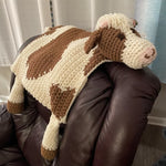 Load image into Gallery viewer, Cuddle and Play Cow Blanket
