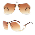 Load image into Gallery viewer, 2023 Trend Irregular Rimless Sunglasses
