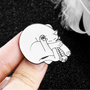 2024 Trend Cat Pin Enamel Brooch