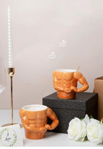 Load image into Gallery viewer, 2024  Trend Creative Ceramic Pectorales Mugs
