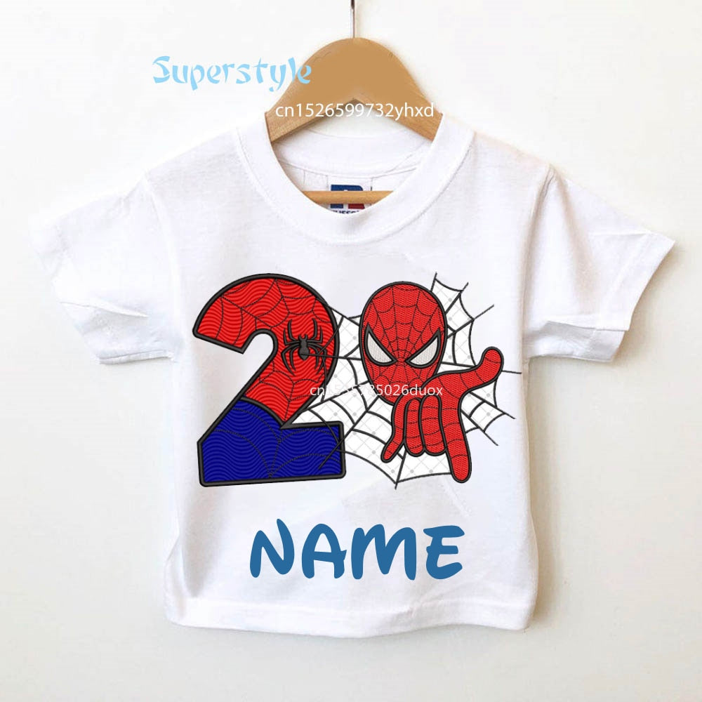Personalized Customized Superhero T-shirts
