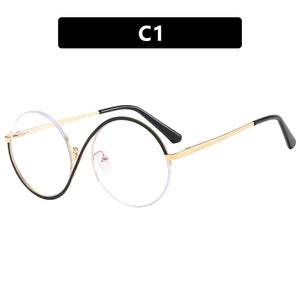 2023 Trend Half Frame Anti Blue Glasses