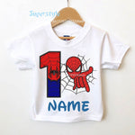 Load image into Gallery viewer, Personalized Customized Superhero T-shirts
