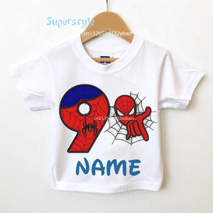 Personalized Customized Superhero T-shirts