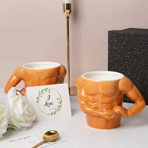 2024  Trend Creative Ceramic Pectorales Mugs