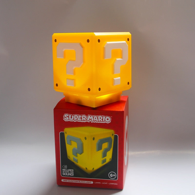 Nintendo: Super Mario - Question Block Light (Lampada