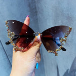 Load image into Gallery viewer, 2023 Trend Butterfly Sunglasses Set
