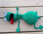 Load image into Gallery viewer, 2023 Trend Crochet Doorstop Kermit
