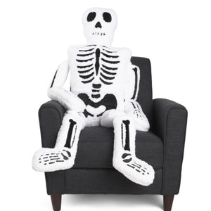 2023 Trend Plush Skeleton Pillow Halloween Decoration