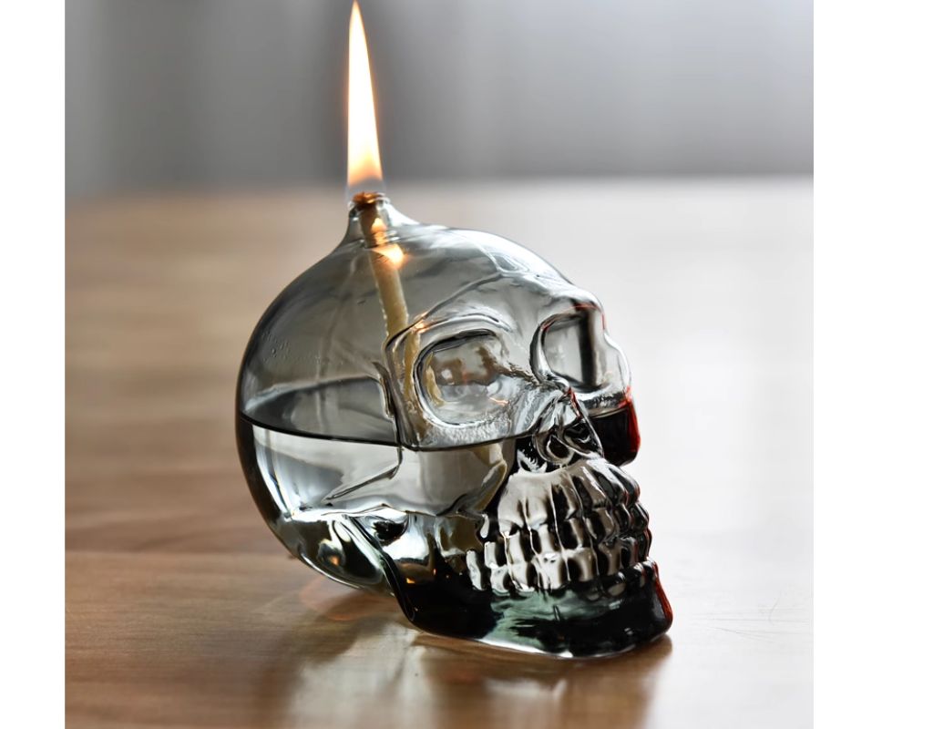 2023 Trend Skull Oil Lamp Halloween Decoration Trend