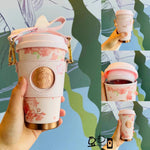 Load image into Gallery viewer, 2023 Trend Cherry Blossom Stainless Steel Insulated Tumbler
