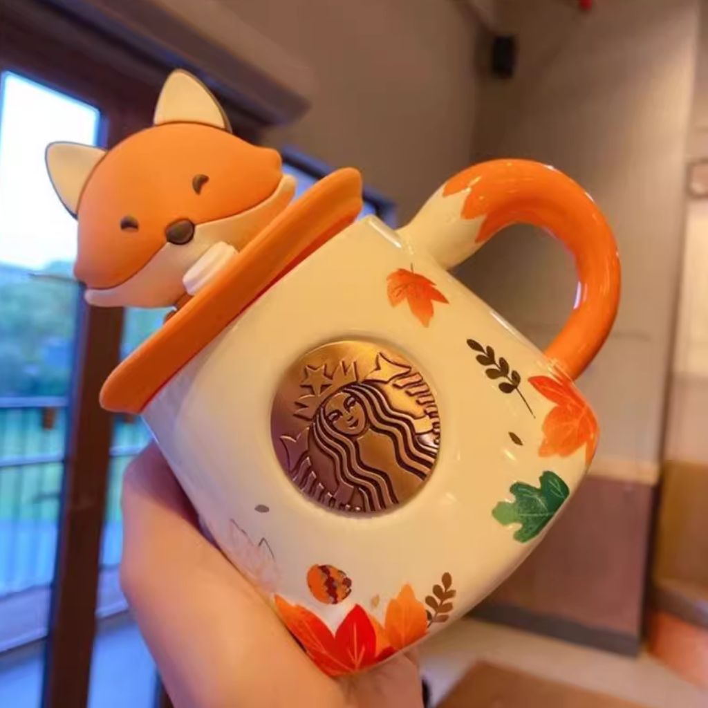 2023 Trend Fox Mug and Cup with Fox Stopper