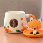 Load image into Gallery viewer, 2023 Trend Fox Mug and Cup with Fox Stopper
