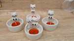 Load image into Gallery viewer, 2024 Trend Handmade Ceramic Kitten Candle Holders
