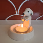 Load image into Gallery viewer, Trend Handmade Puppy Candle Holder
