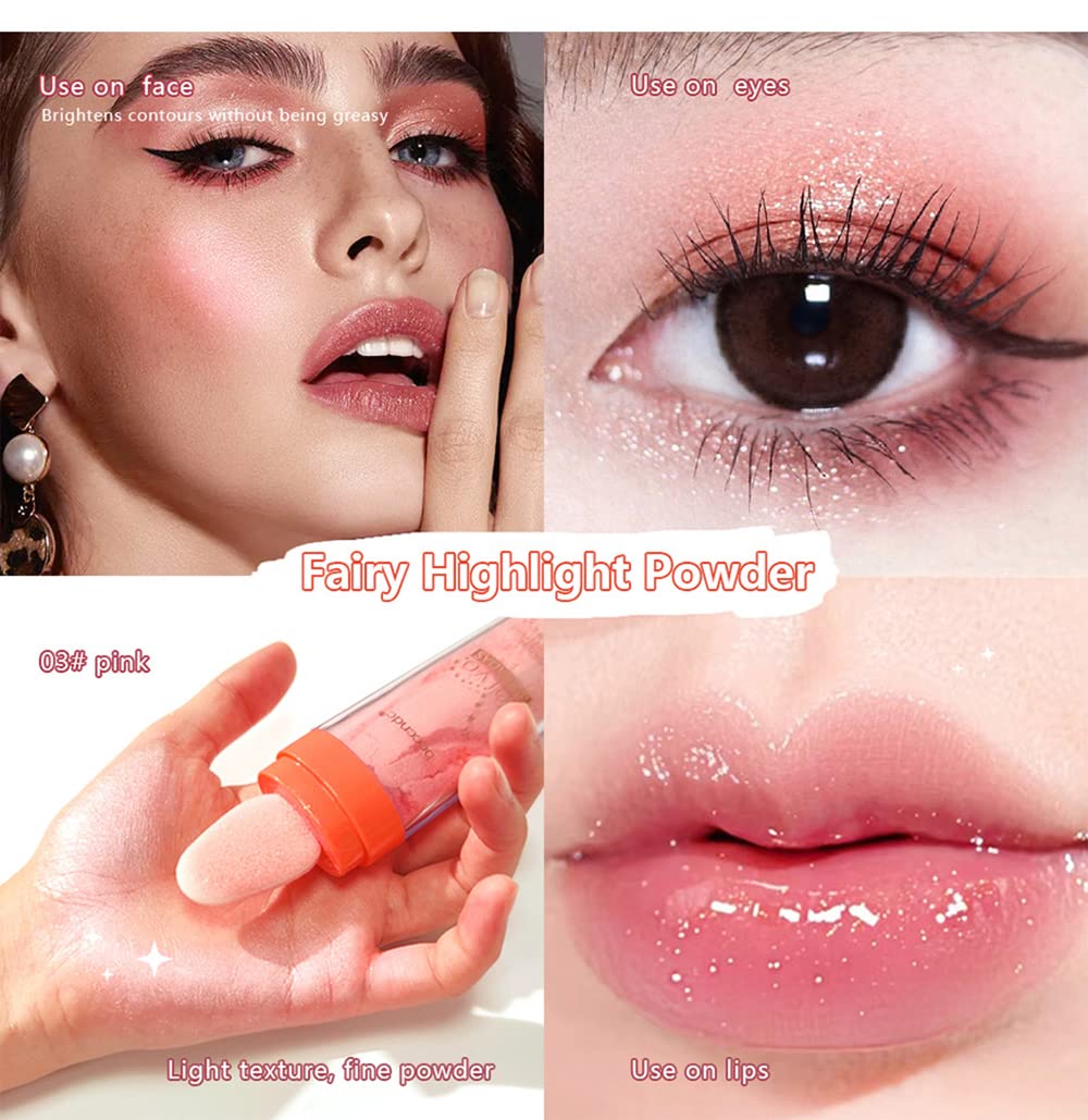 2023 Trend Fairy Highlight Patting Powder Highlighter