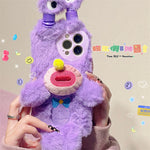 Load image into Gallery viewer, Trend Plush Monster Cases for iPhone Models
