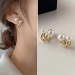 Load image into Gallery viewer, 2023 Trend Flower Pearl Earrings
