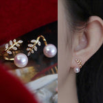 Load image into Gallery viewer, 2023 Trend Flower Pearl Earrings
