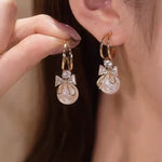 Load image into Gallery viewer, 2023 Trend Flower Pearl Earrings
