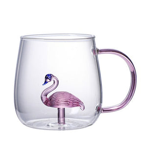 2022 Trend  Animal Borosilicate Cup