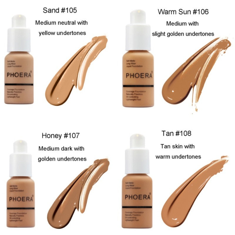 2022 Trend Liquid Foundation 30ml 8 Colors