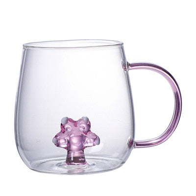 2022 Trend  Animal Borosilicate Cup