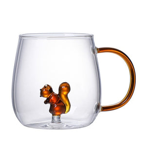 2022 Trend  Animal Borosilicate Cup