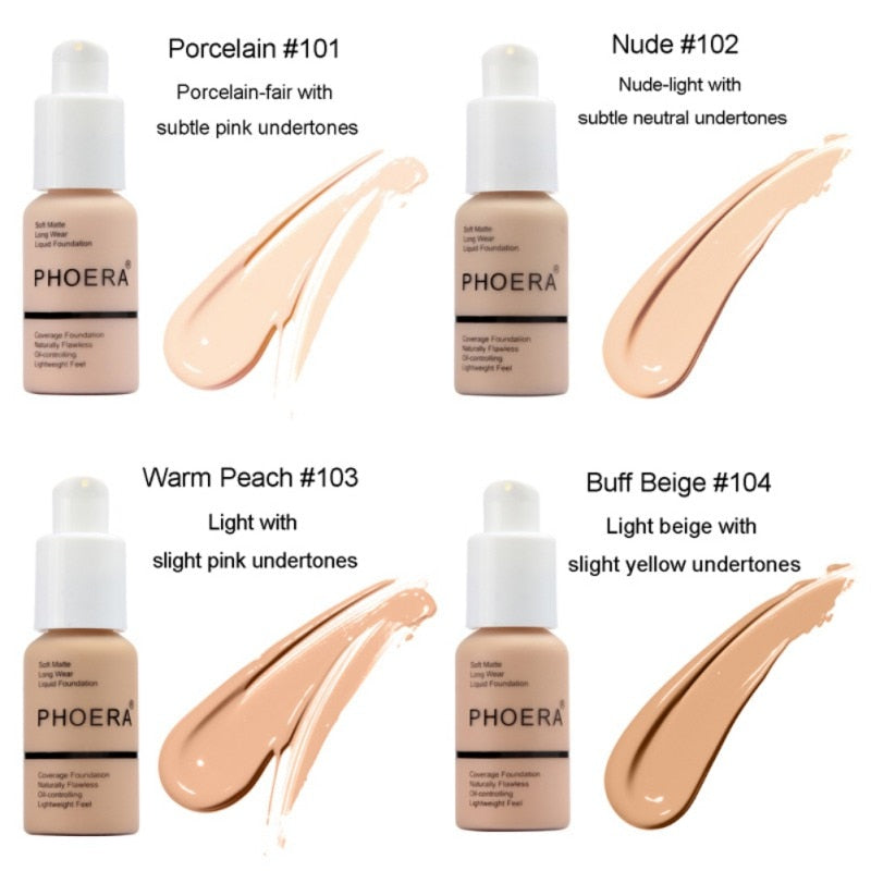 2022 Trend Liquid Foundation 30ml 8 Colors