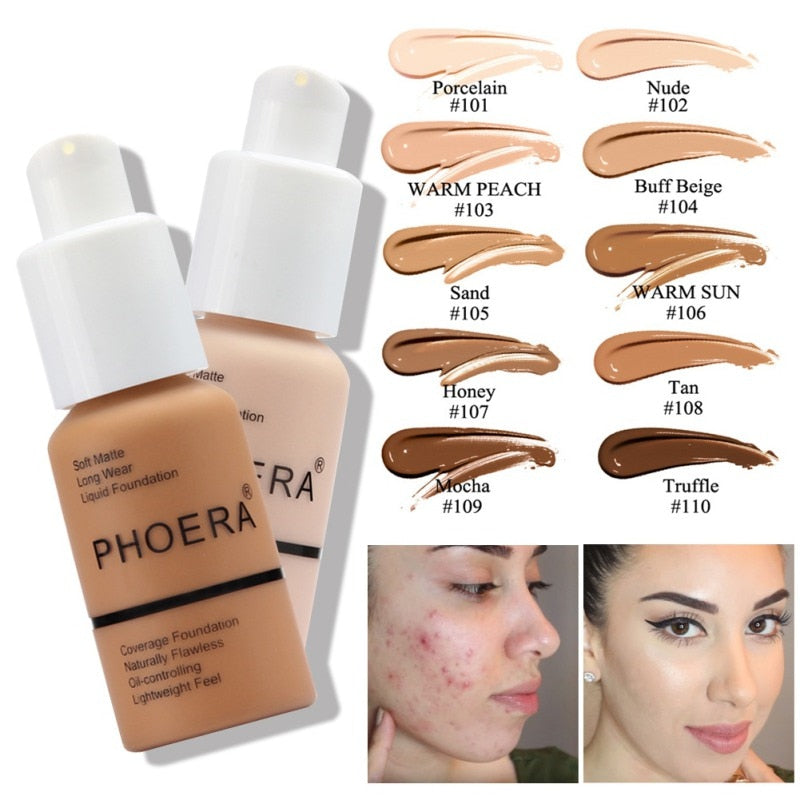 2022 Trend Liquid Foundation 30ml 8 Colors