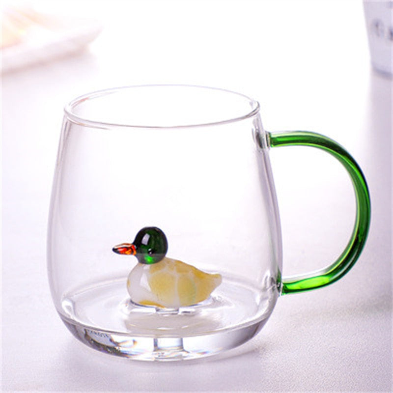 2022 Trend  Animal Borosilicate Cup