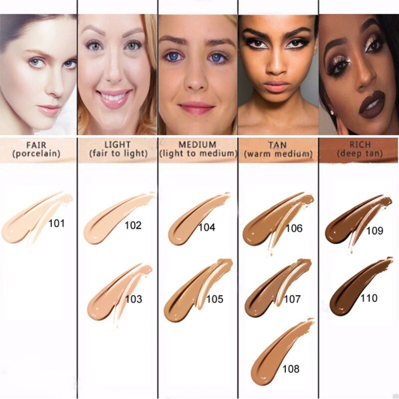 2022 Trend Liquid Foundation 30ml 8 Colors