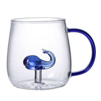 2022 Trend  Animal Borosilicate Cup