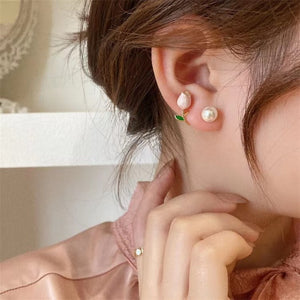 2023 Trend Flower Pearl Earrings