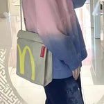 Load image into Gallery viewer, 2023 Trend Fast Food and Coffee Canvas Bags
