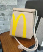 Load image into Gallery viewer, 2023 Trend Fast Food and Coffee Canvas Bags
