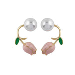 Load image into Gallery viewer, 2023 Trend Flower Pearl Earrings
