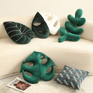 2023 Trend Plants and Mushroom Pillows and Grass Blanket