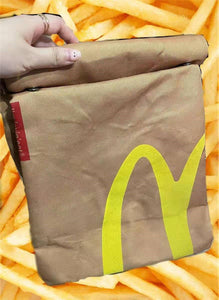 2023 Trend Fast Food and Coffee Canvas Bags