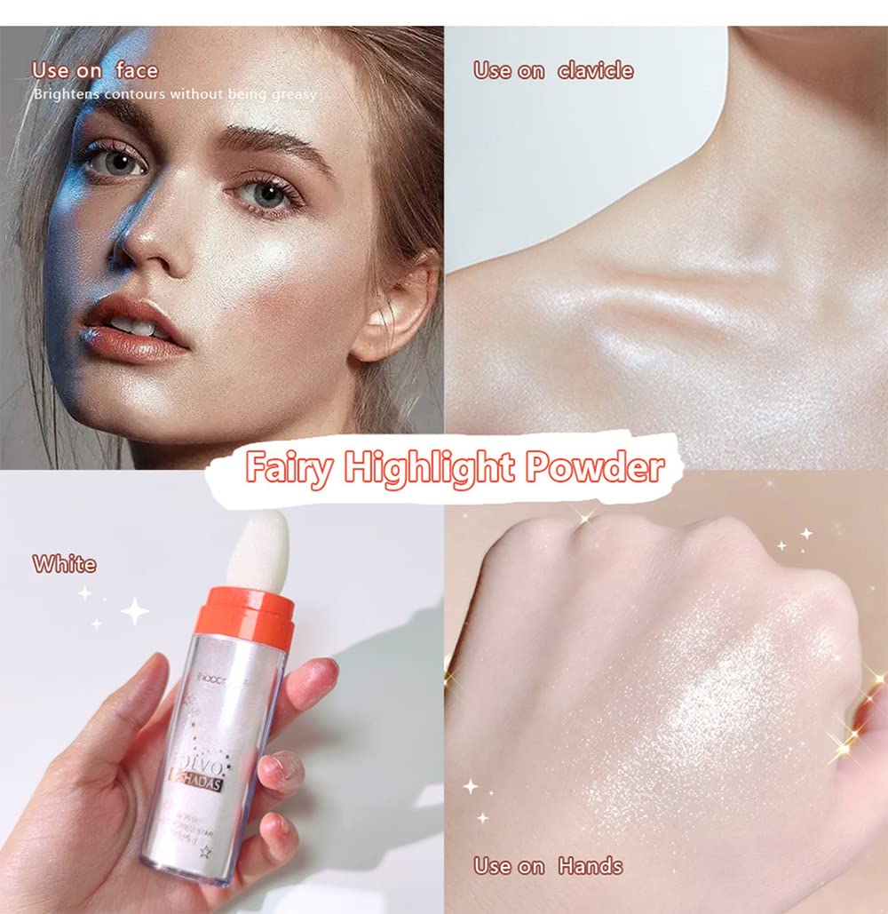 2023 Trend Fairy Highlight Patting Powder Highlighter